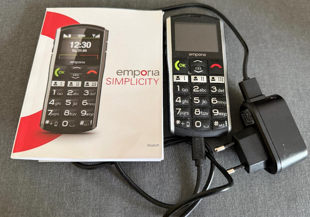 Emporia Simplicity mobiele telefoon simlock vrij, Telecommunicatie, Mobiele telefoons | Overige merken, Ophalen of Verzenden, Gebruikt