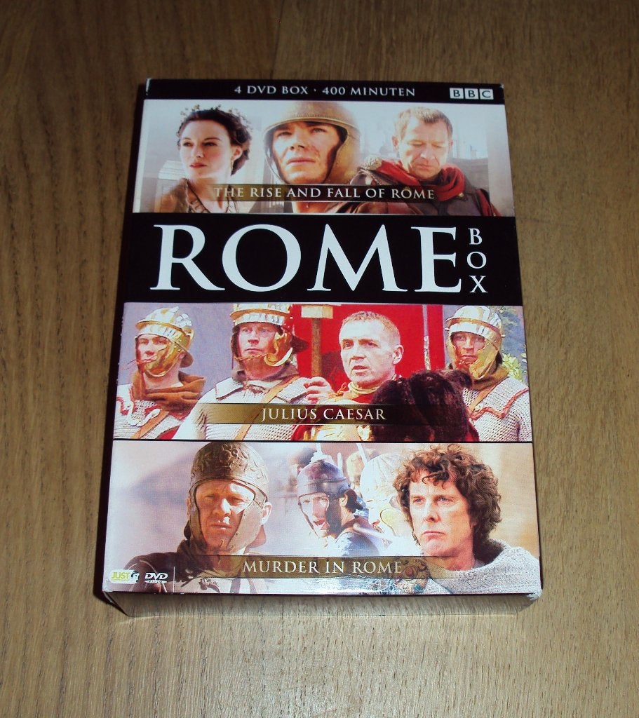 Rome dvd box documentaire, Vanaf 12 jaar, Ophalen of Verzenden, Gebruikt, Oorlog of Misdaad