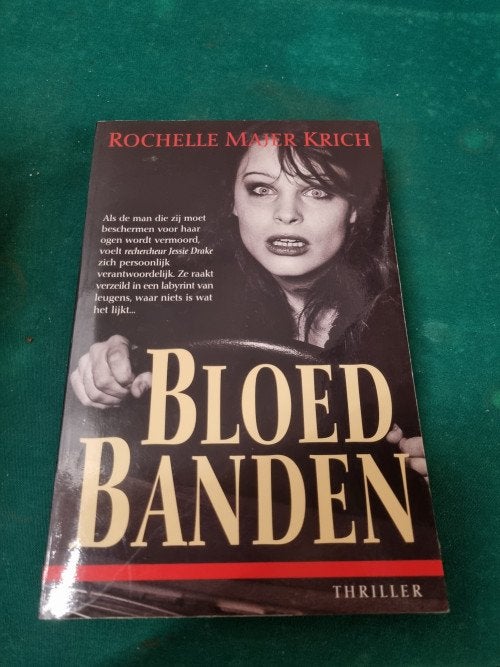 boek bloed banden rochelle majer krich, Ophalen of Verzenden
