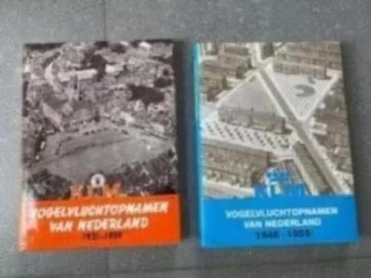 KLM.vogelvluchtopnamen van Nederland 1921-1939 en 1946-‘59 ., Ophalen of Verzenden, Gebruikt, Boek of Tijdschrift