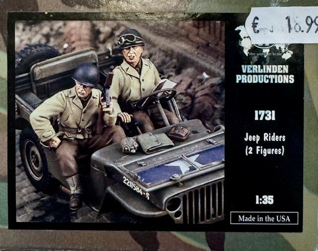 Coelianmodels, Verlinden, 1731, US figuren wo 2 1/35 € 18,99, Ophalen of Verzenden, Nieuw, 1:35 tot 1:50, Figuur of Figuren