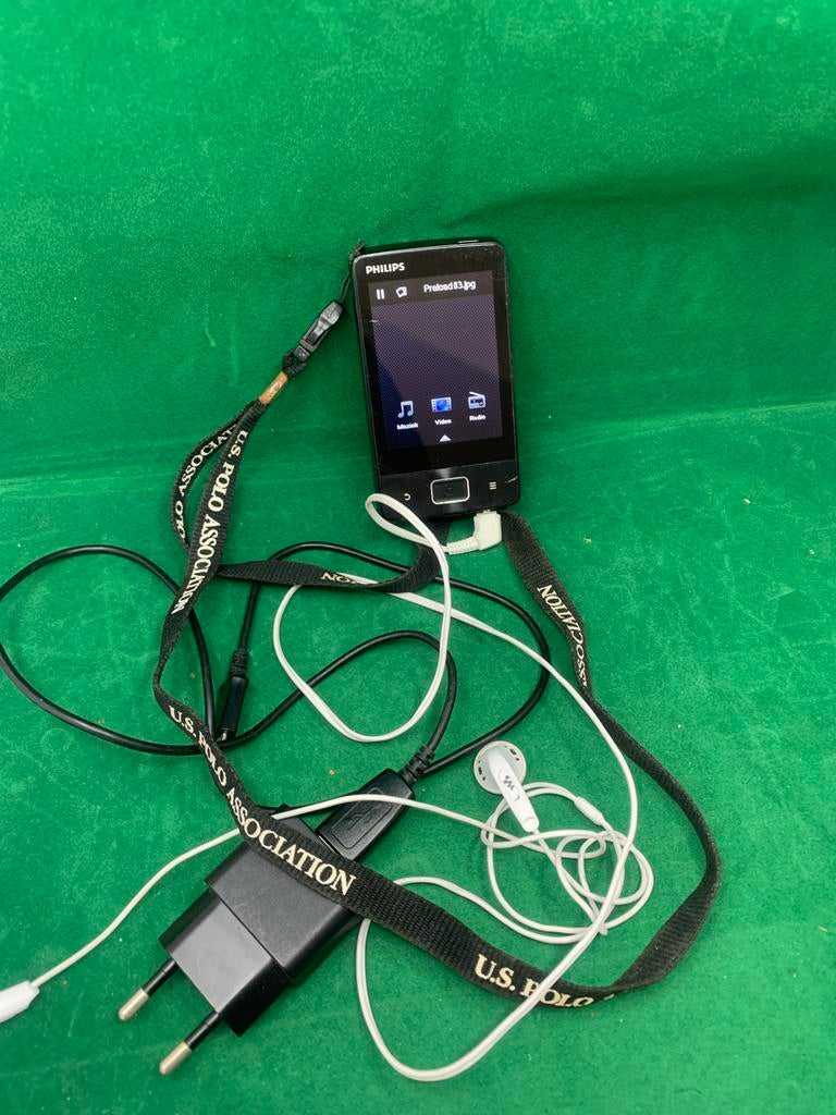 Philips GoGear Muse 16GB MP4-speler met oortjes en lader, Audio, Tv en Foto, Ophalen of Verzenden, Gebruikt, Philips, 10 tot 20 GB