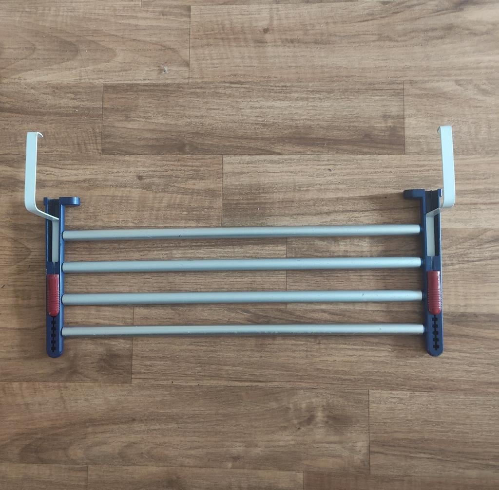 Uitschuifbaar droogrek voor bad of douche, Doe-het-zelf en Verbouw, Ophalen of Verzenden, Gebruikt, Bad