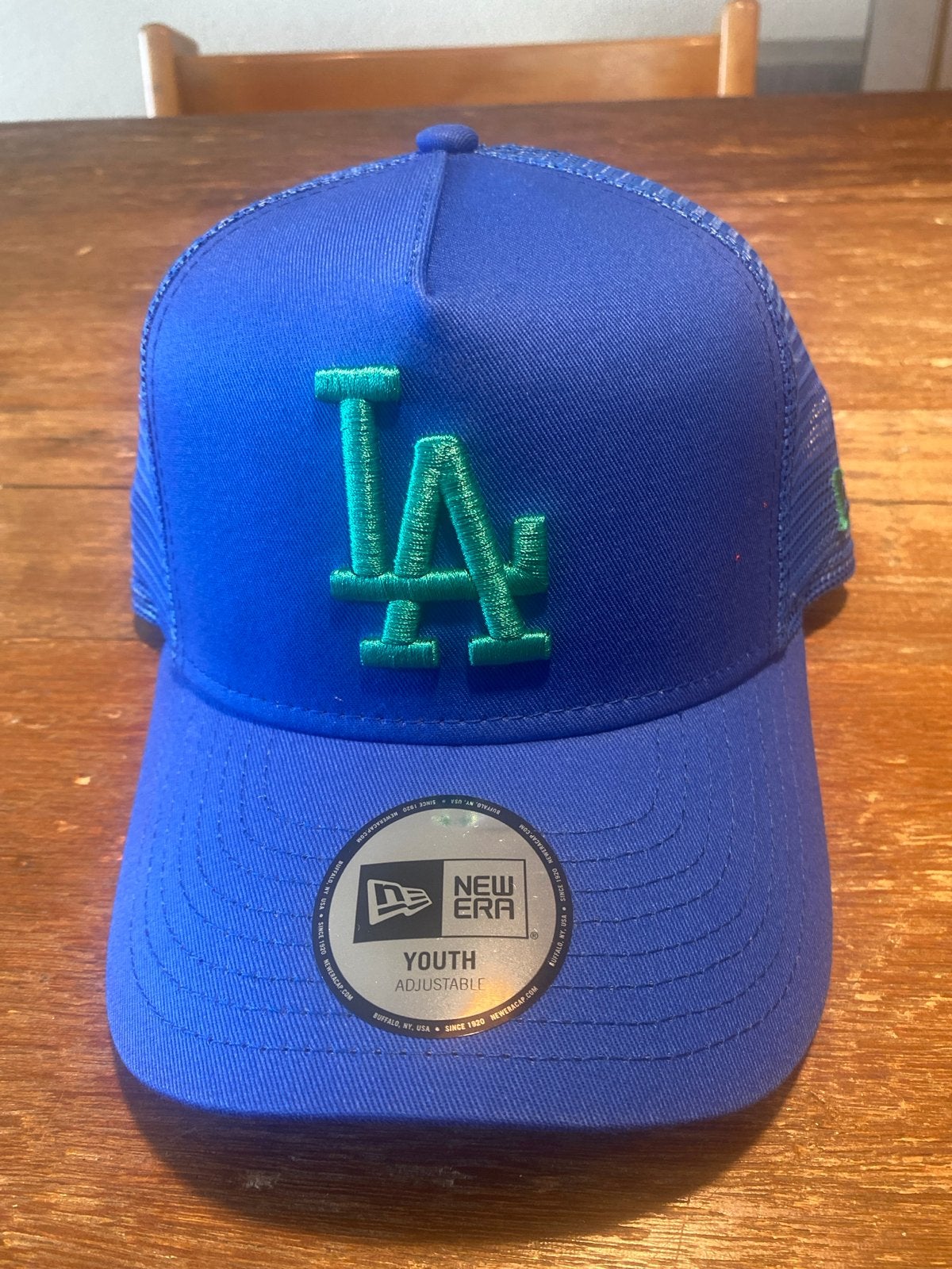 New Era LA Dodgers Trucker Cap - Jeugd/Verstelbaar, Ophalen of Verzenden, Nieuw, One size fits all, Pet