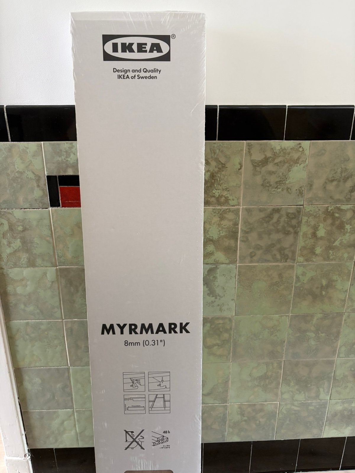 Ikea myrmark laminaat nieuw 3m2, Doe-het-zelf en Verbouw, Ophalen, 50 tot 150 cm, Nieuw, Minder dan 5 m²