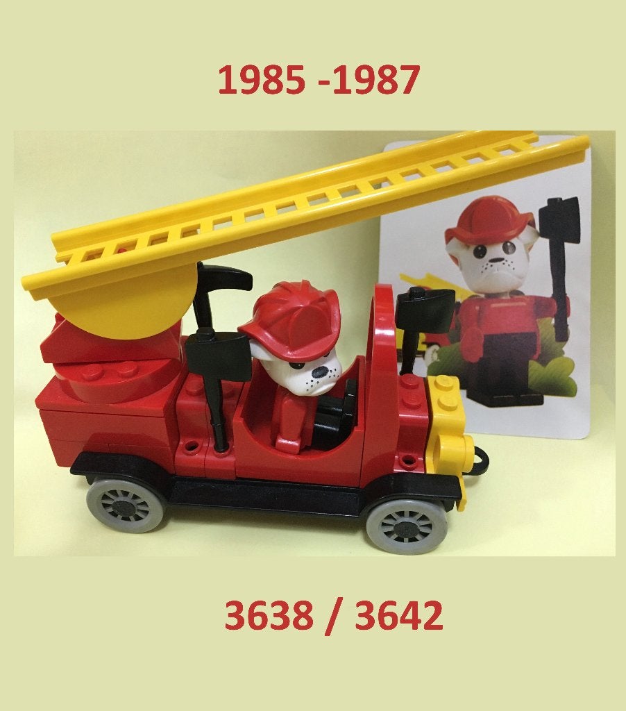 Lego Fabuland 3638 Buster Bulldog's Fire Engine, Overige thema's, Lego, Ophalen of Verzenden, Zo goed als nieuw