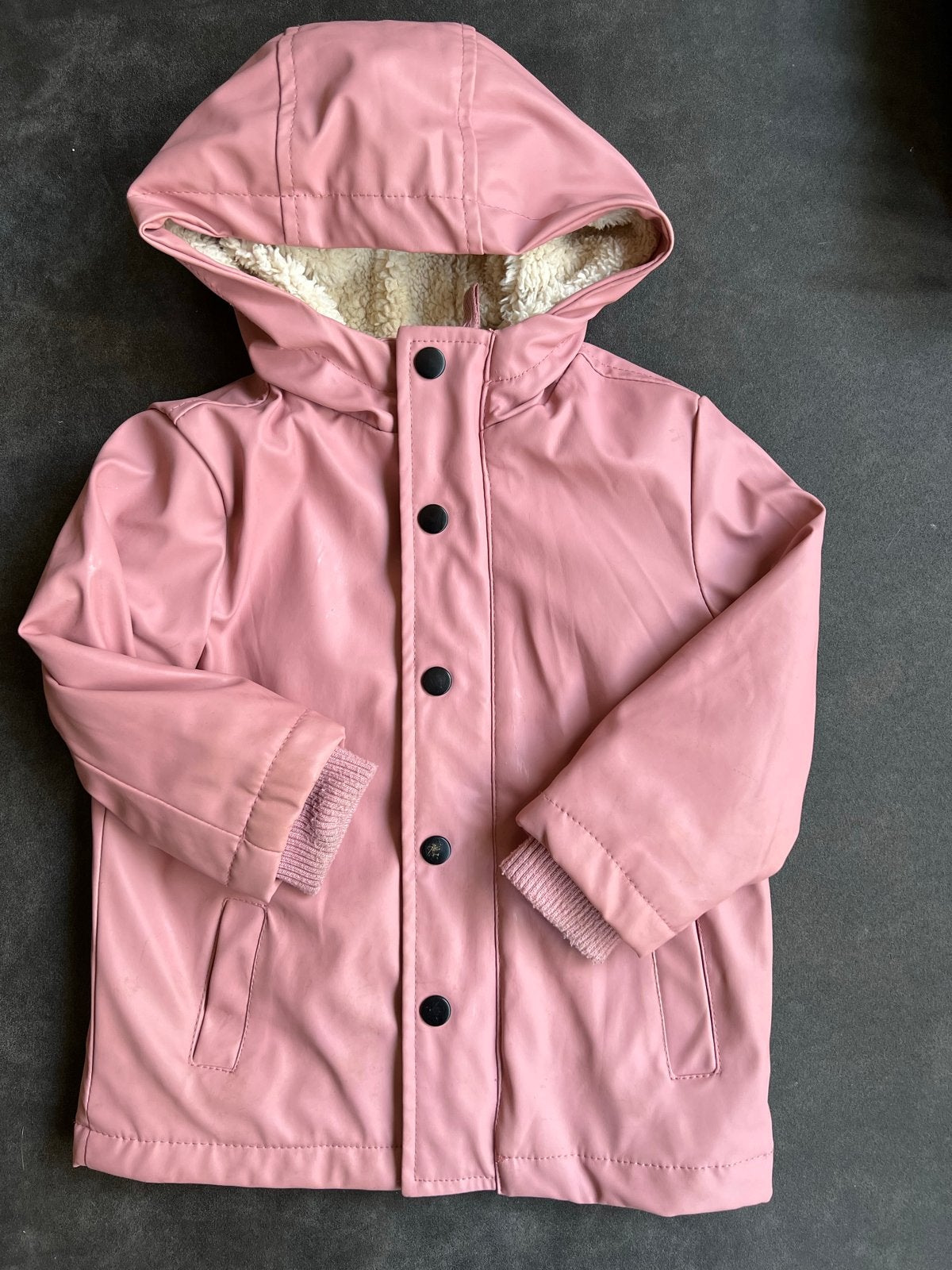 HEMA Oud Roze Regenjas Maat 86/92, Ophalen of Verzenden, Gebruikt, Meisje