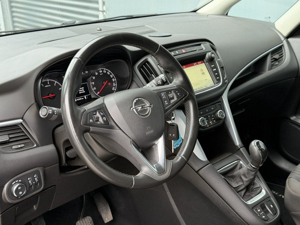 Opel Zafira BWJ 2017 | 1.4T 141PK Innovation 7p. | TREKHAAK, Auto's, Opel, Stof, Gebruikt, 4 cilinders, Bruin