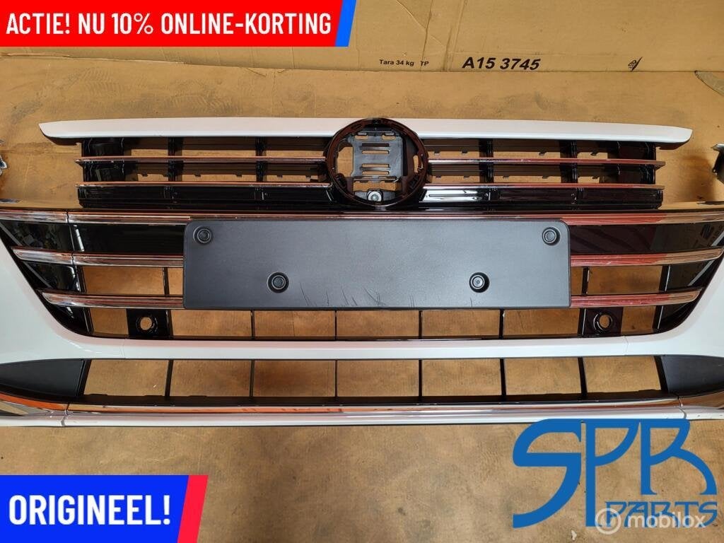 VW ARTEON FACELIFT COMPLEET VOORBUMPER L0K1 BUMPER 6xPDC, Gebruikt, VOLKSWAGEN, Ophalen of Verzenden