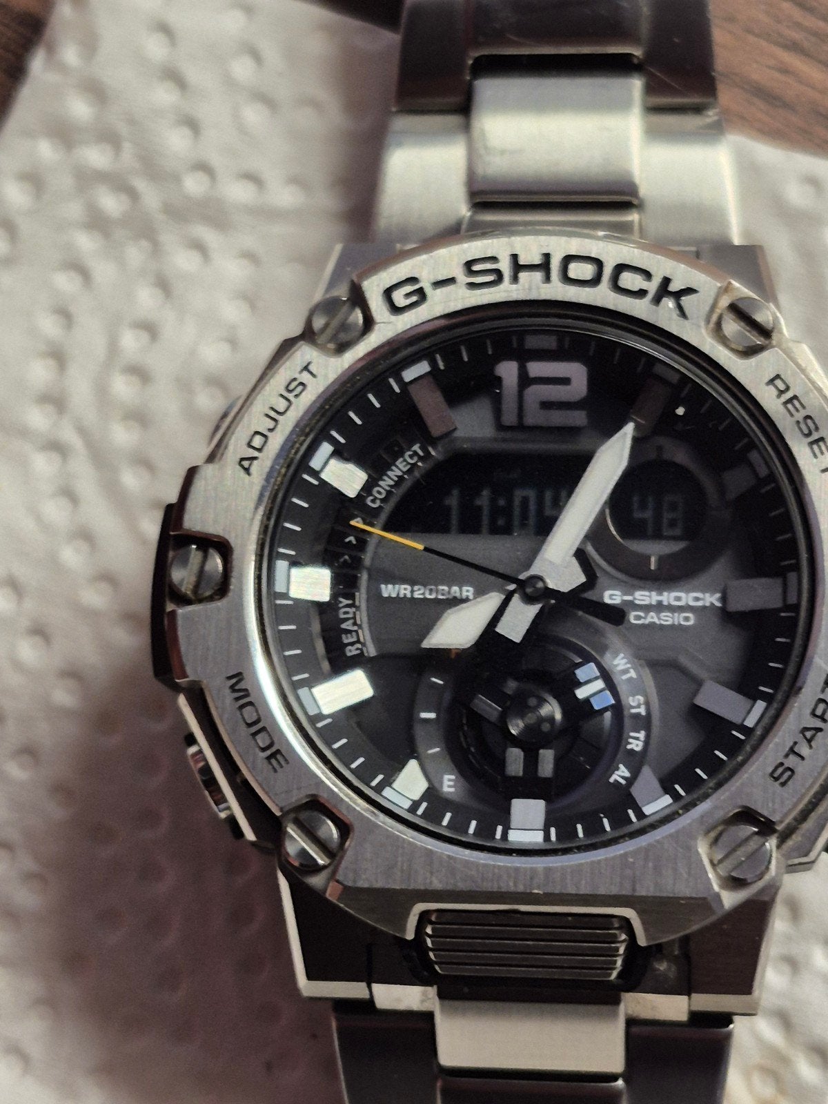te koop Casio GST B300, Sieraden, Tassen en Uiterlijk, Verzenden, Zo goed als nieuw, Kunststof, Casio