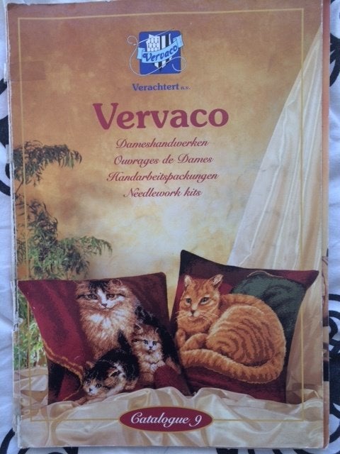 borduur catalogus Vervaco 9, Ophalen of Verzenden, Gebruikt, Handborduren, Overige typen