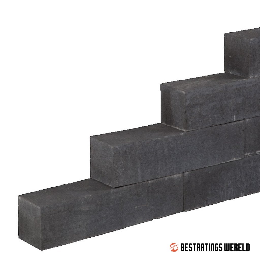 Wallblocks New 15  15  60 cm – Antraciet, Ophalen, Blok, Nieuw, Minder dan 25 cm