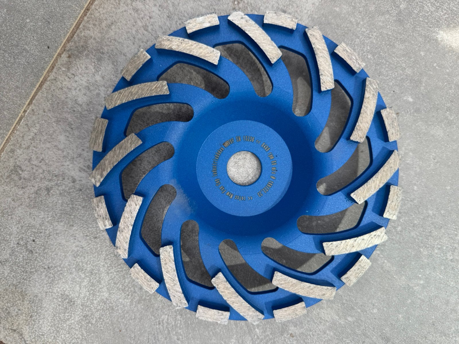 8 stuks Diamant slijpschijf voor haakse slijper 180mm, Ophalen, Nieuw, 1000 watt of meer, Haakse handslijpmachine