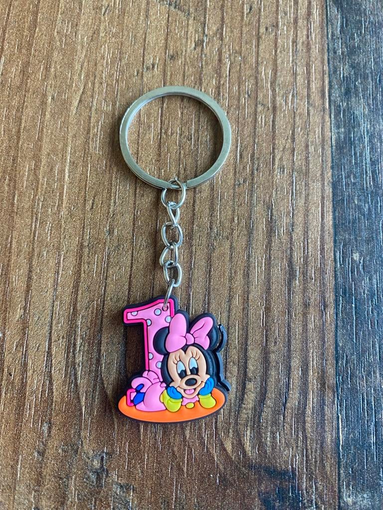 Minnie Mouse sleutelhanger, Ophalen of Verzenden, Mickey Mouse, Nieuw, Overige typen