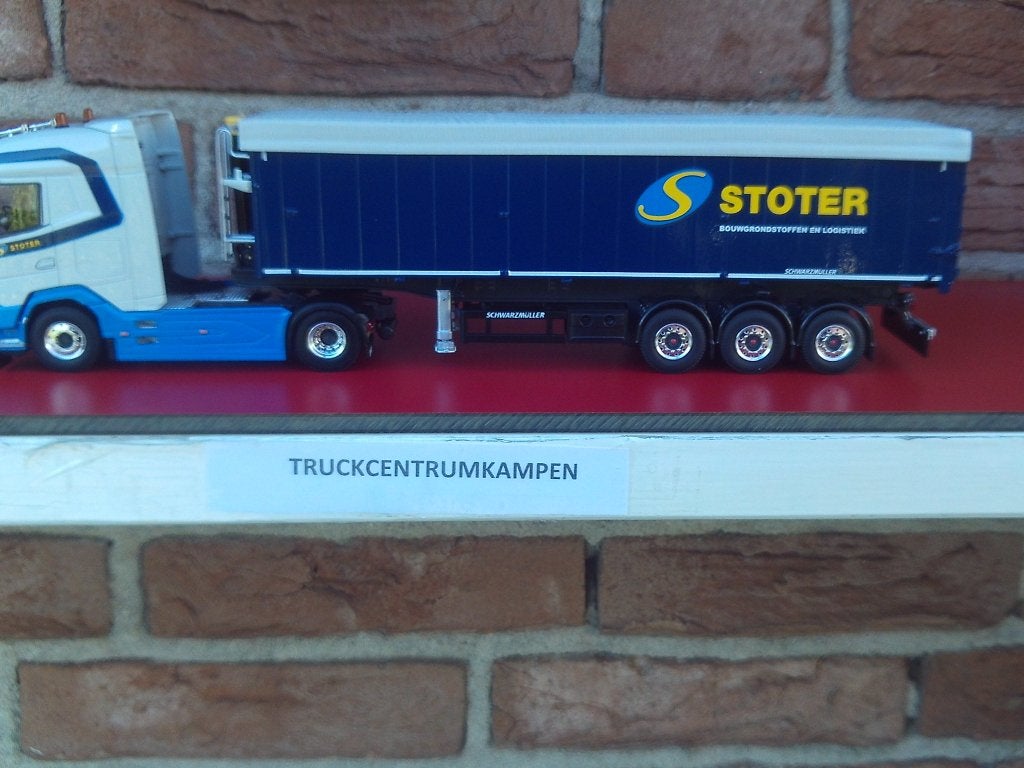 WSI  Daf  XG  4 x 2 + Volume  Kipper  van  Stoter., Hobby en Vrije tijd, Ophalen of Verzenden, Nieuw, Bus of Vrachtwagen, Wsi