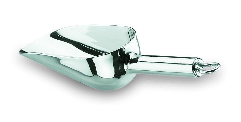 Nieuw | Lacor Rvs meelschep | doseerschep | maatschep 110ml, Nieuw, Ophalen of Verzenden, Rvs of Chroom, Overige merken