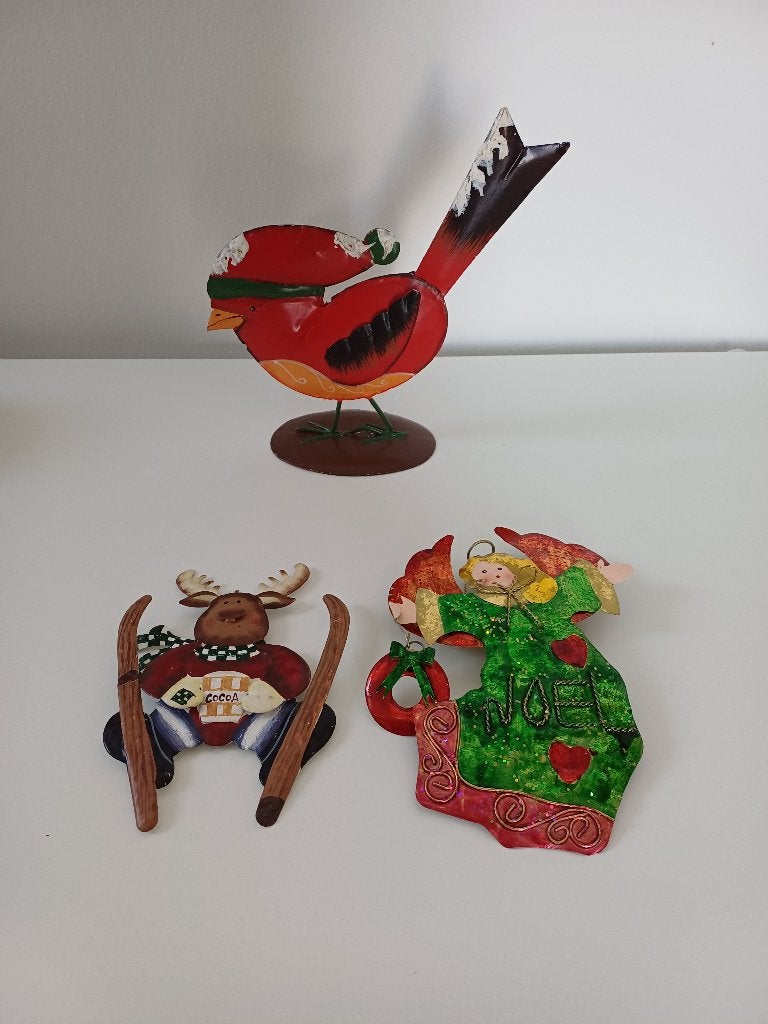 Blikken kerstdecoratie, Diversen, Ophalen of Verzenden