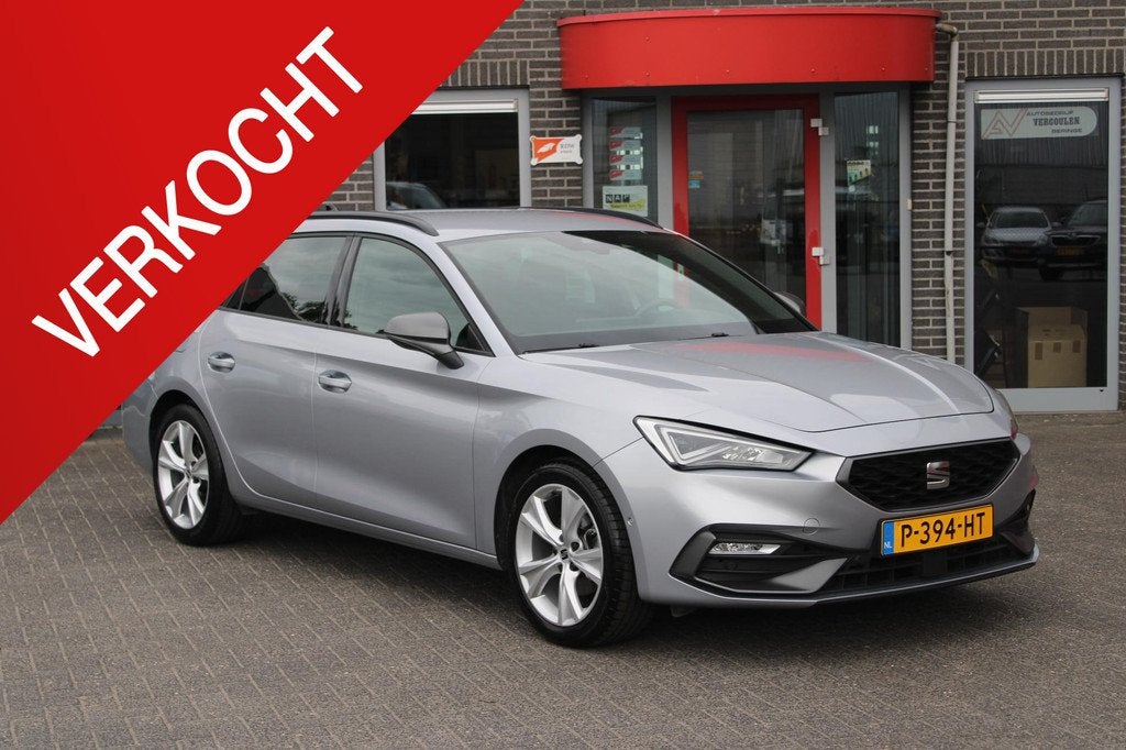 SEAT Leon Sportstourer 1.5 TSI FR Business Intense Adaptive/, Auto's, Seat, Stof, 4 cilinders, Origineel Nederlands, Handgeschakeld
