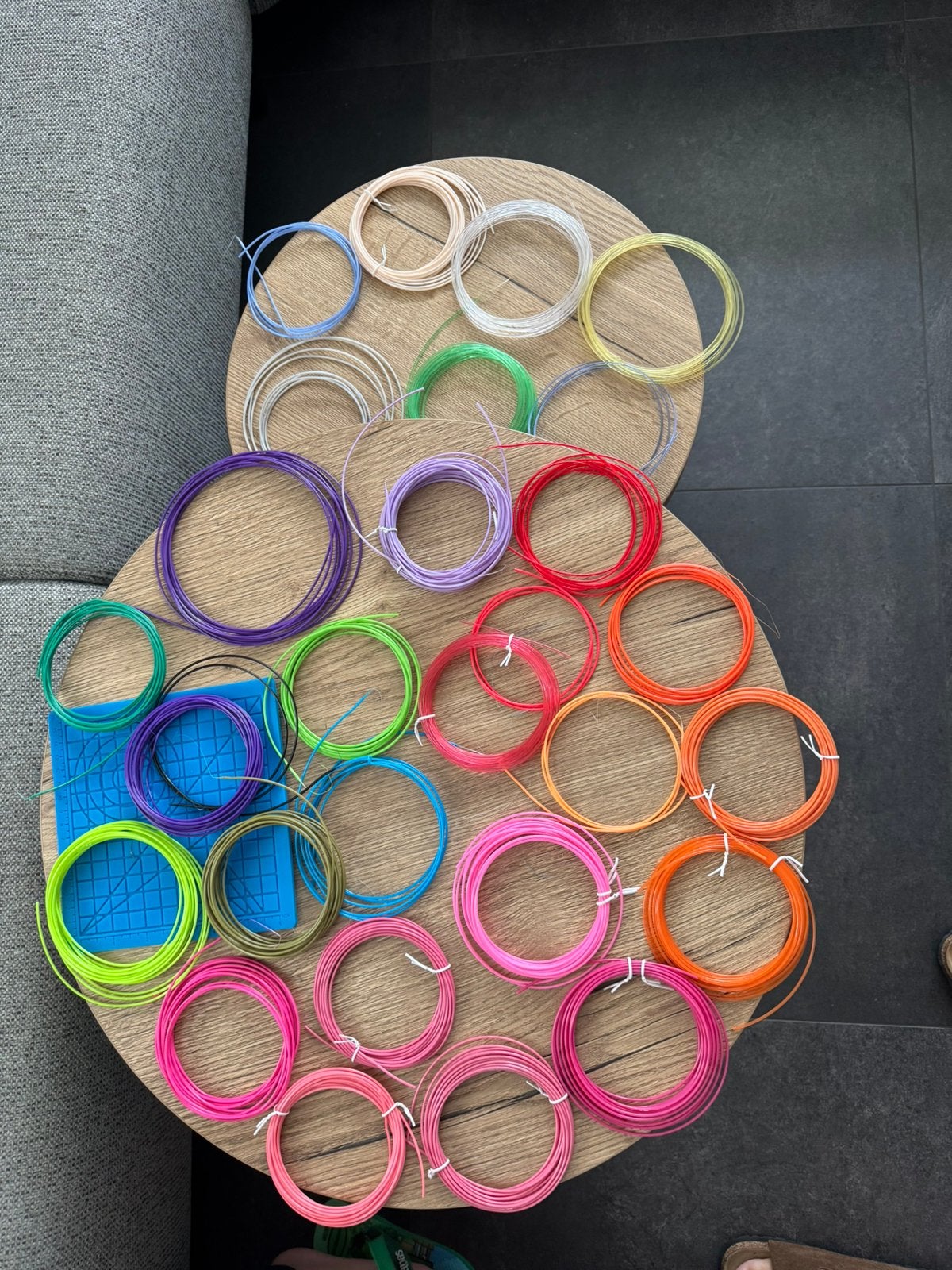 3D pen vullingen allerlei kleuren, Ophalen of Verzenden, Zo goed als nieuw, Kunststof, Knutselmateriaal