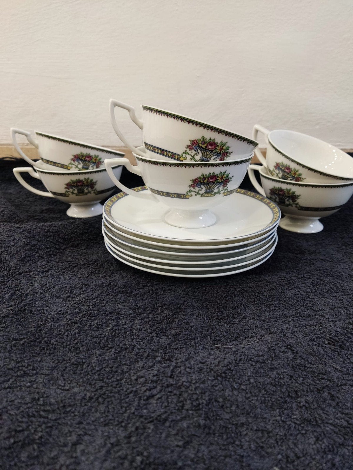 6 delig theeservies, Ophalen of Verzenden