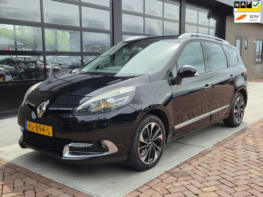 Renault Grand Scénic 1.2 TCe Bose | 7 Persoons | Vol opties, Voorwielaandrijving, Gebruikt, 4 cilinders, Origineel Nederlands