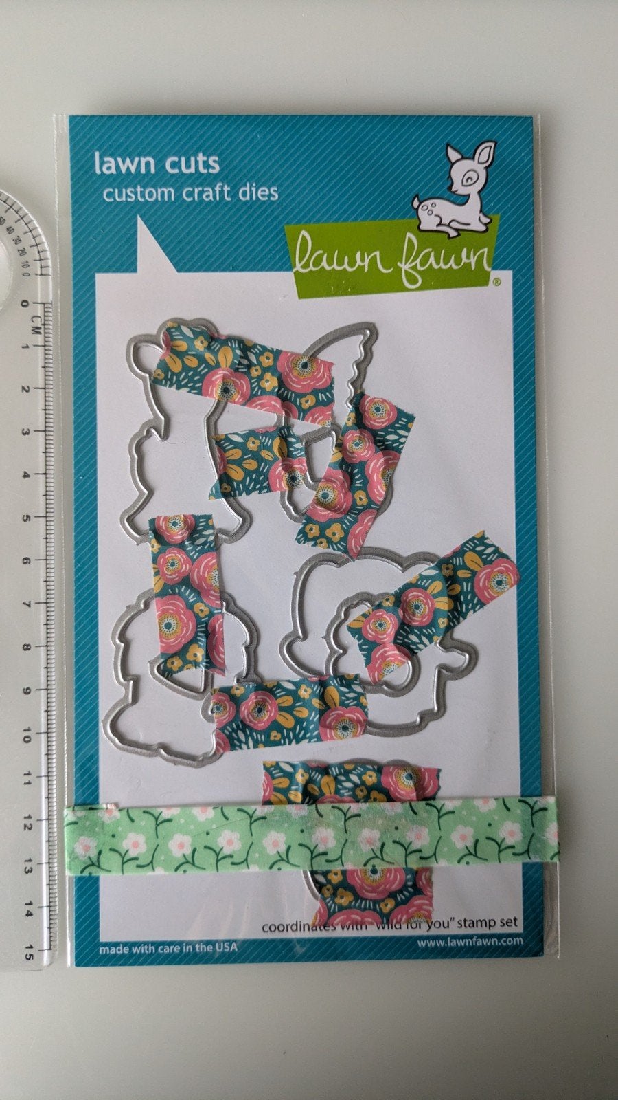 Lawn Fawn die cut - Wild for you, Ophalen of Verzenden, Nieuw, Dieren, Pons of Mal