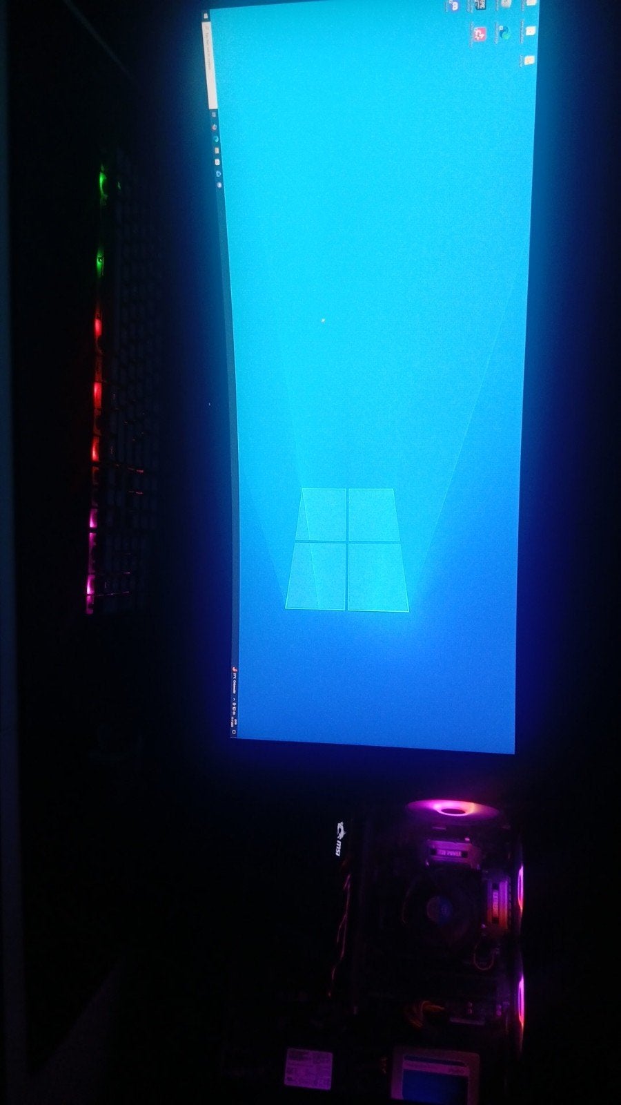 Gaming PC met ASUS TUF Gaming UWQHD Monitor, 506 GB (256 GB SSD + 250 GB HDD), Zo goed als nieuw, Gaming, HDD