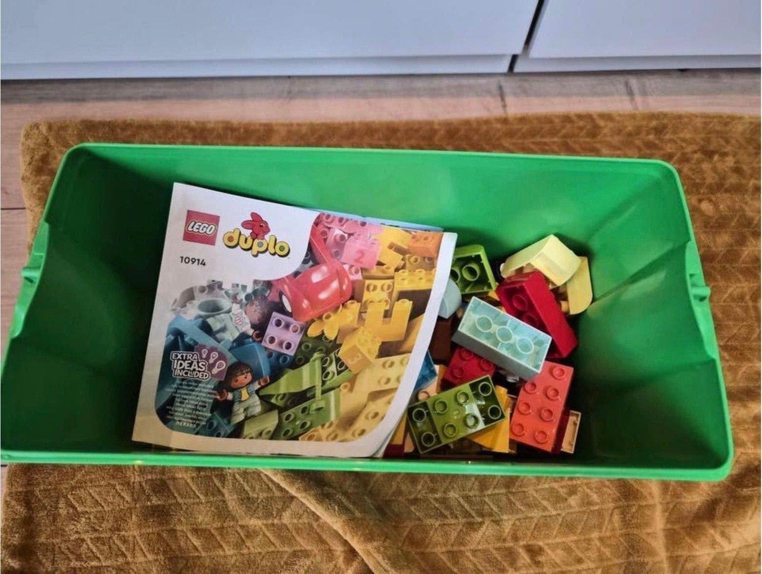 Lego Duplo 10914 Stenen plus Opbergbox, Kinderen en Baby's, Speelgoed | Duplo en Lego, Zo goed als nieuw, Duplo, Complete set