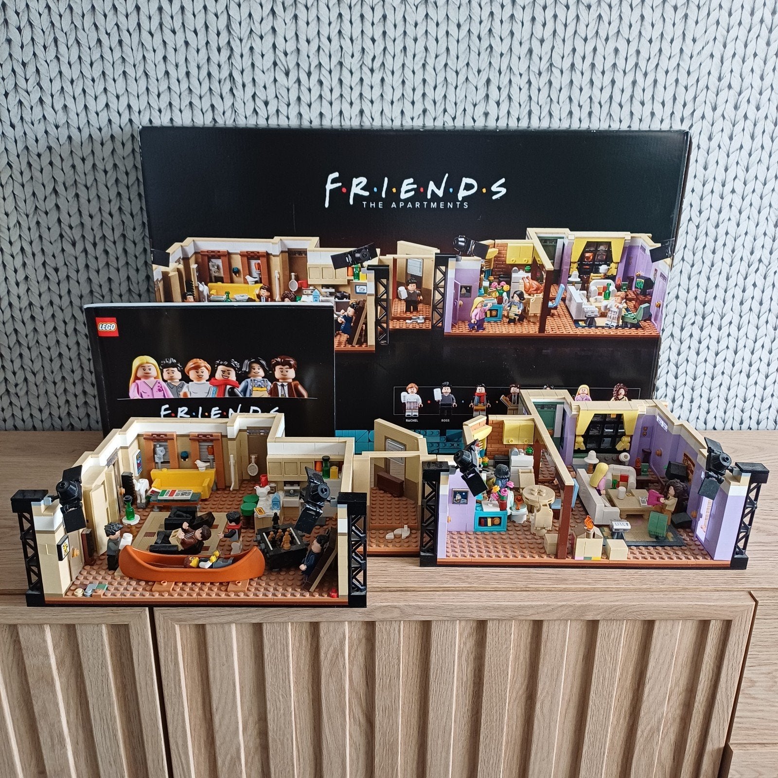 LEGO Friends The Apartments 10292 compleet, Ophalen of Verzenden, Zo goed als nieuw