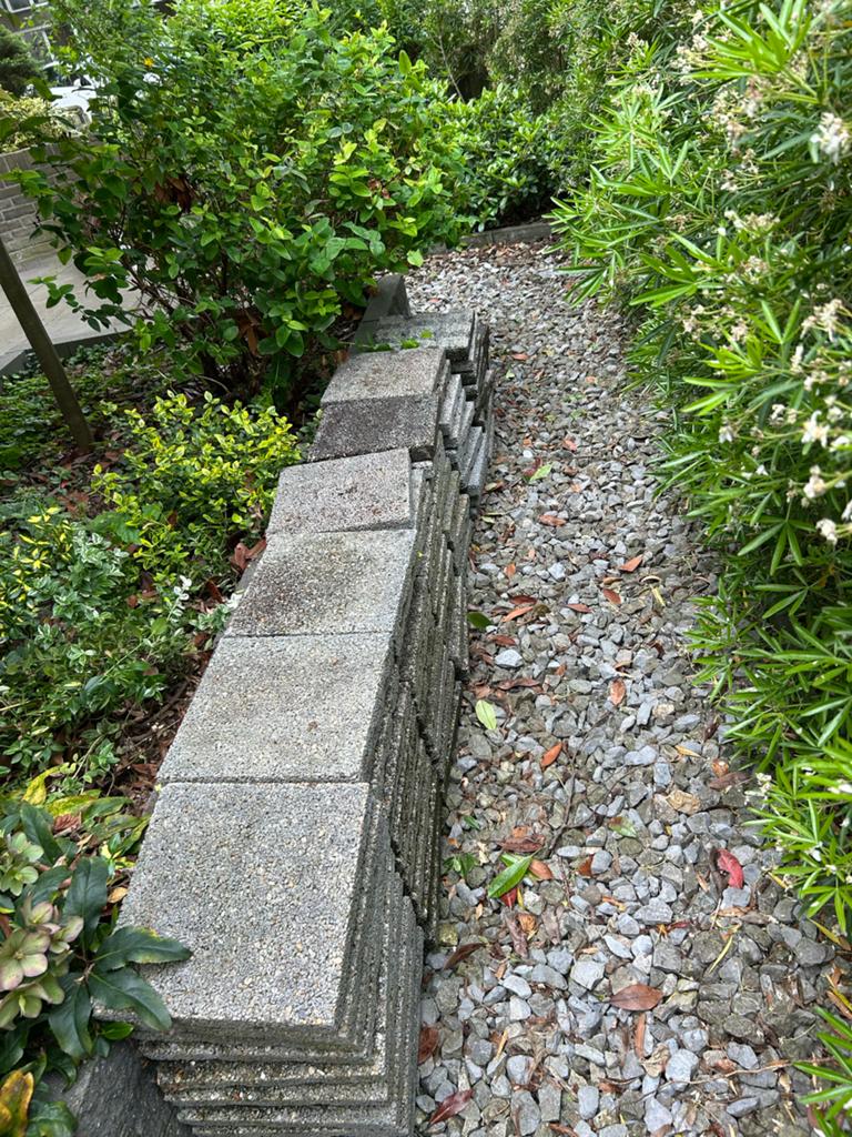 Betonnen terrastegels, gebruikt, Ophalen, Gebruikt, Beton, Terrastegels