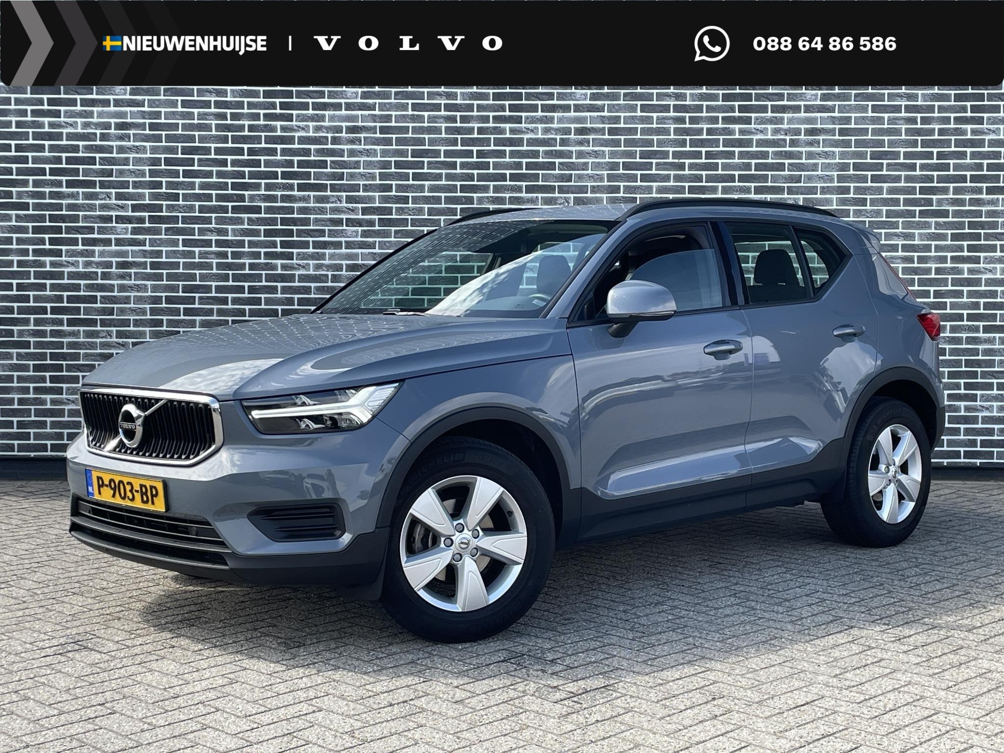 Volvo XC40 1.5 T2 Momentum Core | Trekhaak | Parkeersensoren, Auto's, Gebruikt, Euro 6, Origineel Nederlands, SUV of Terreinwagen