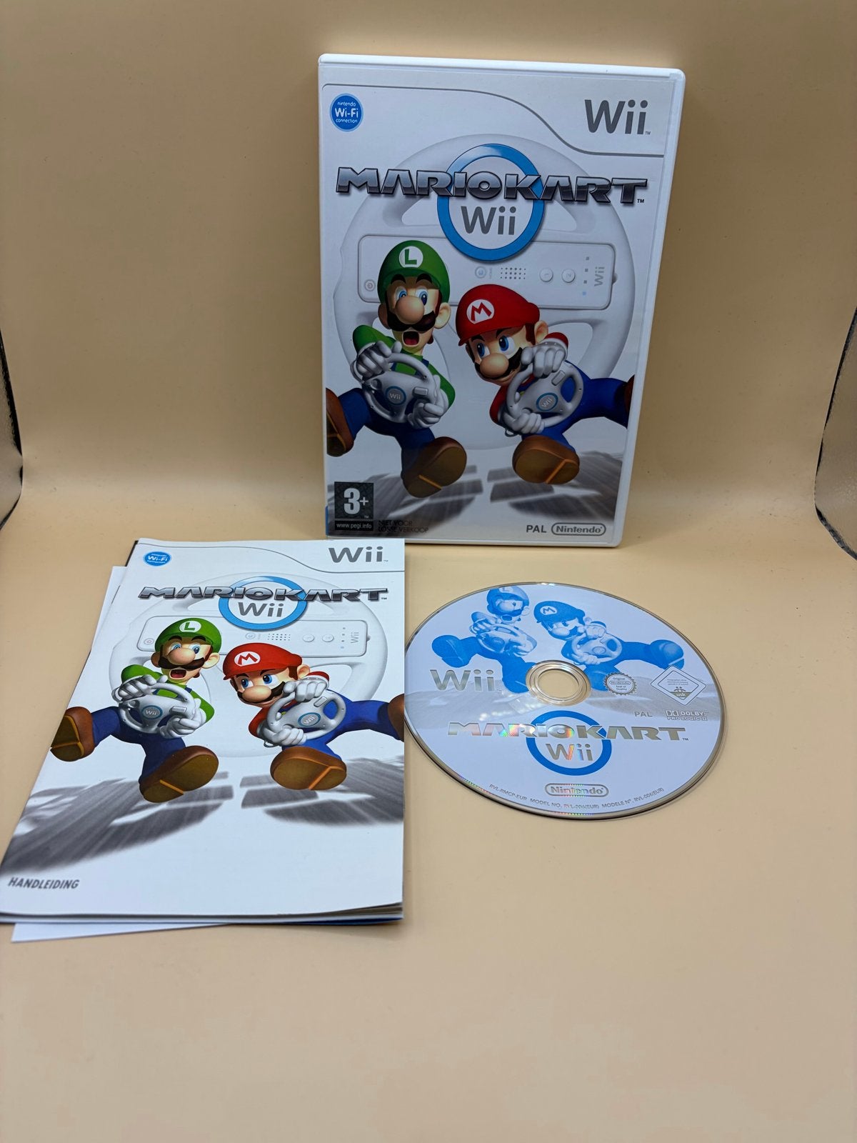 Mario Kart Wii - Compleet met doos en handleiding, Spelcomputers en Games, Racen en Vliegen, Eén computer, Ophalen of Verzenden