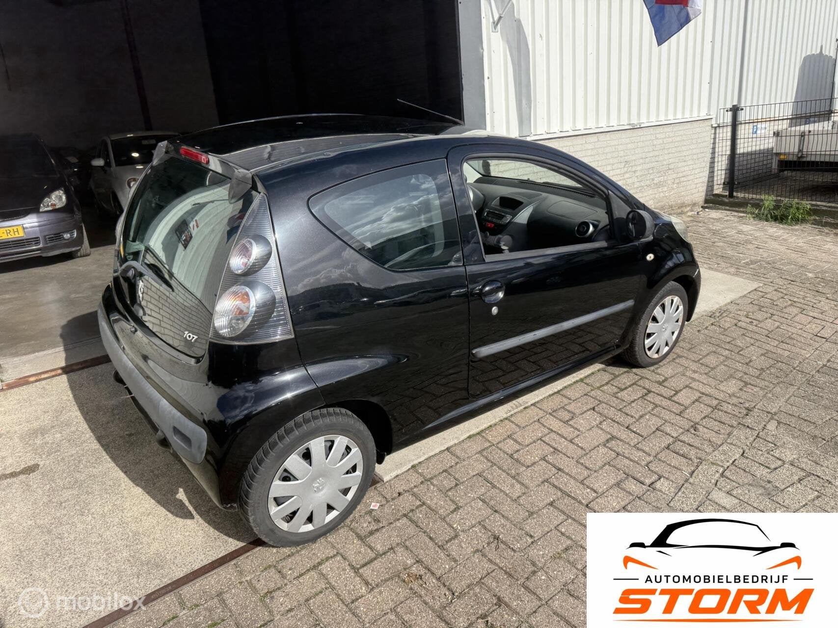 Peugeot 107 1.0-12V XS, Auto's, Elektrische ramen, Gebruikt, Bedrijf, Euro 4