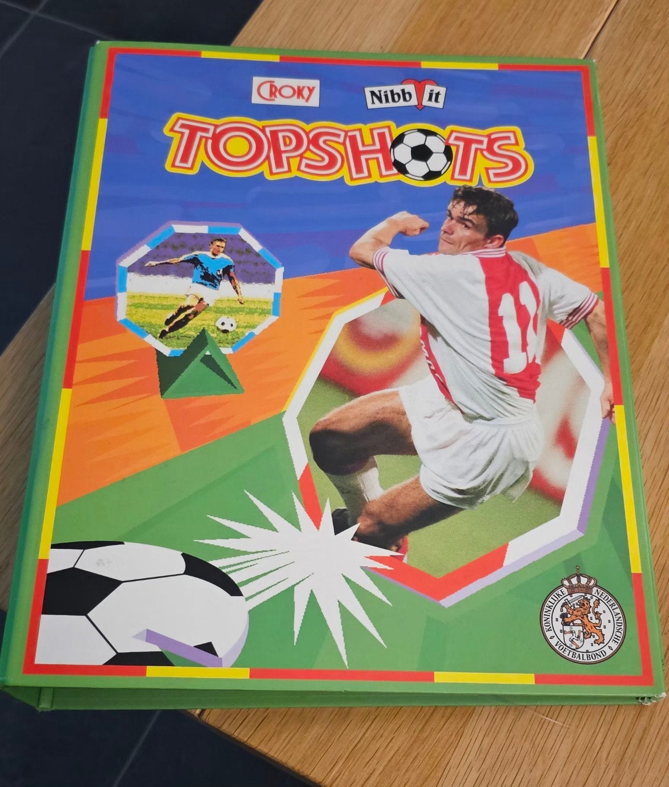 Croky Nibbit Topshots voetbalplaatjes album, Verzamelen, Ophalen, Gebruikt, Overige sporten, Boek of Tijdschrift