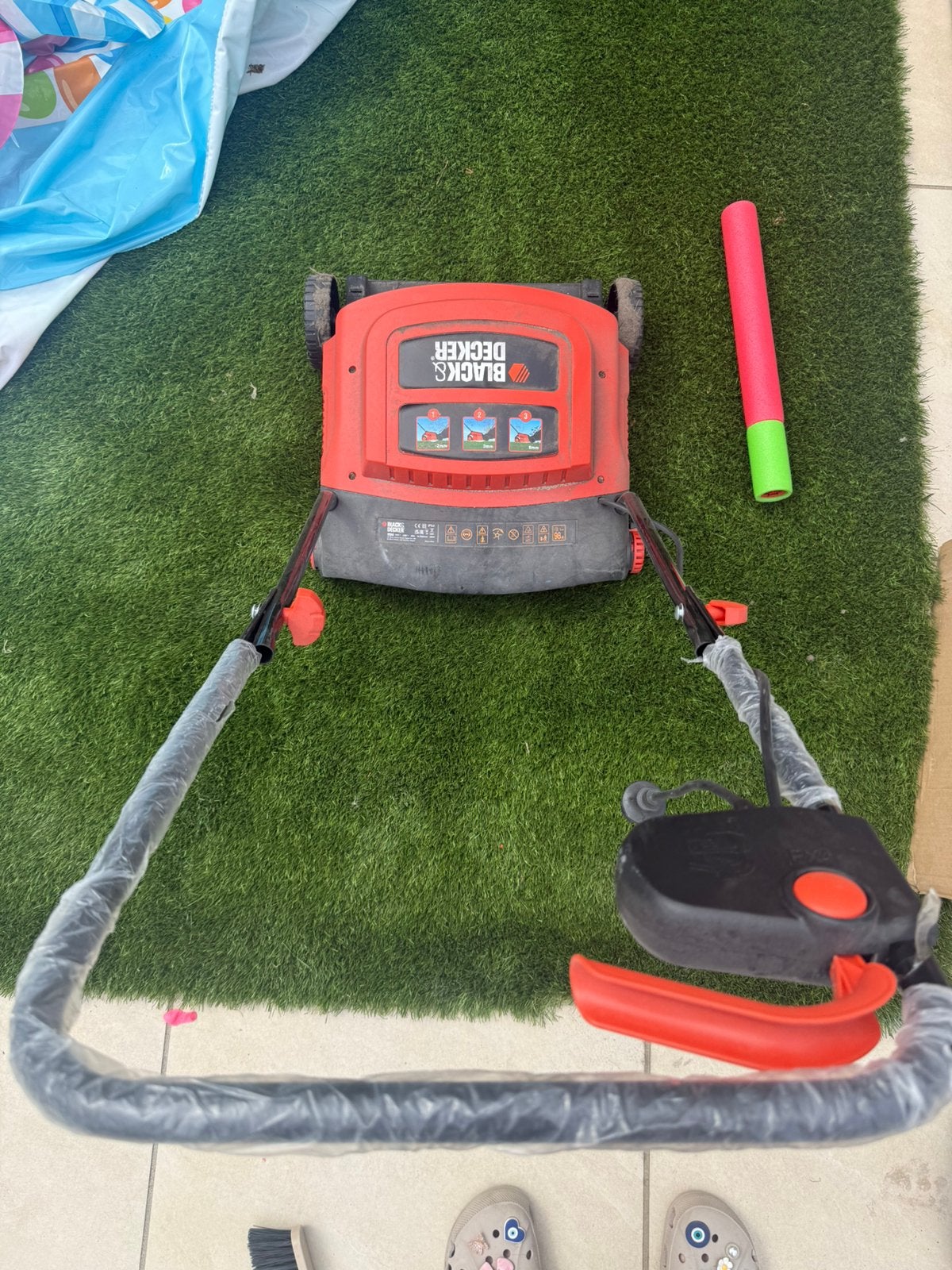 Grasmaaier Black Decker, Tuin en Terras, Ophalen, Zo goed als nieuw