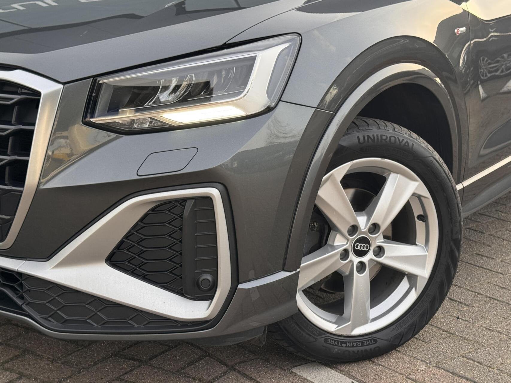 Audi Q2 35 TFSI S-Line Navi Automaat Carplay 1e Eigenaar BTW, Auto's, Dealer onderhouden, Stof, 4 cilinders, 150 pk