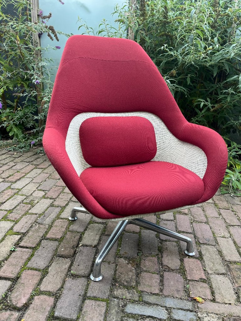 2x Steelcase Coalesse fauteuils, Ophalen, Metaal, 75 tot 100 cm, Zo goed als nieuw
