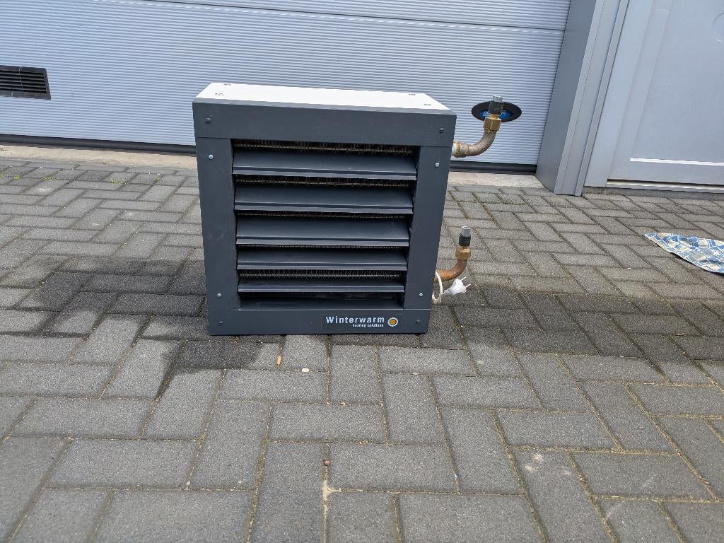 Winterwarm indir. gest. luchtverwarmer 1400 m3/u WWH 110, Doe-het-zelf en Verbouw, Verwarming en Radiatoren, Zo goed als nieuw