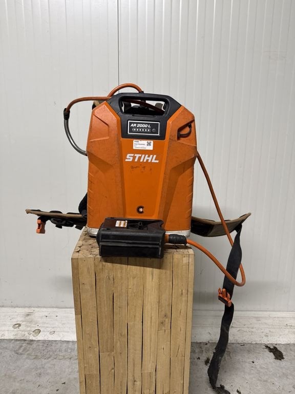 Stihl AR 2000 L rugaccu 2023, Gebruikt