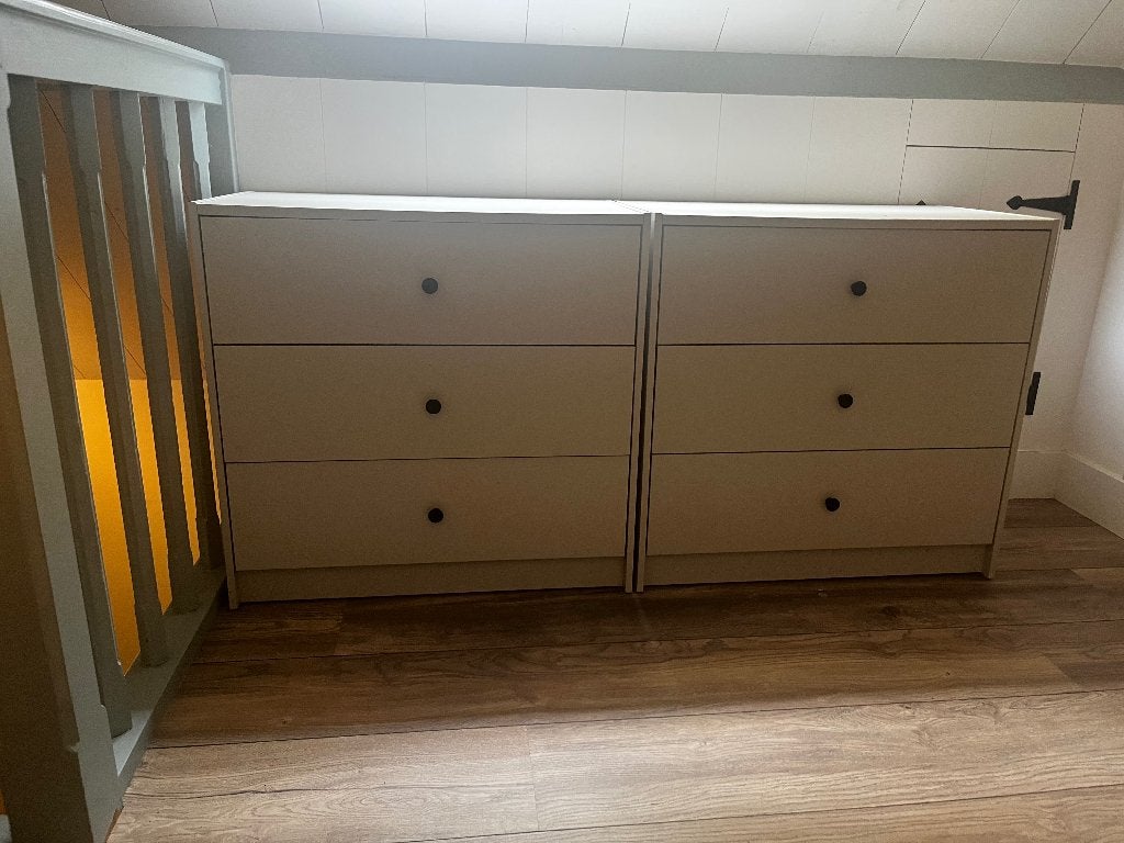 2 ladekastjes, Ophalen, Gebruikt, 50 tot 100 cm, 3 of 4 laden