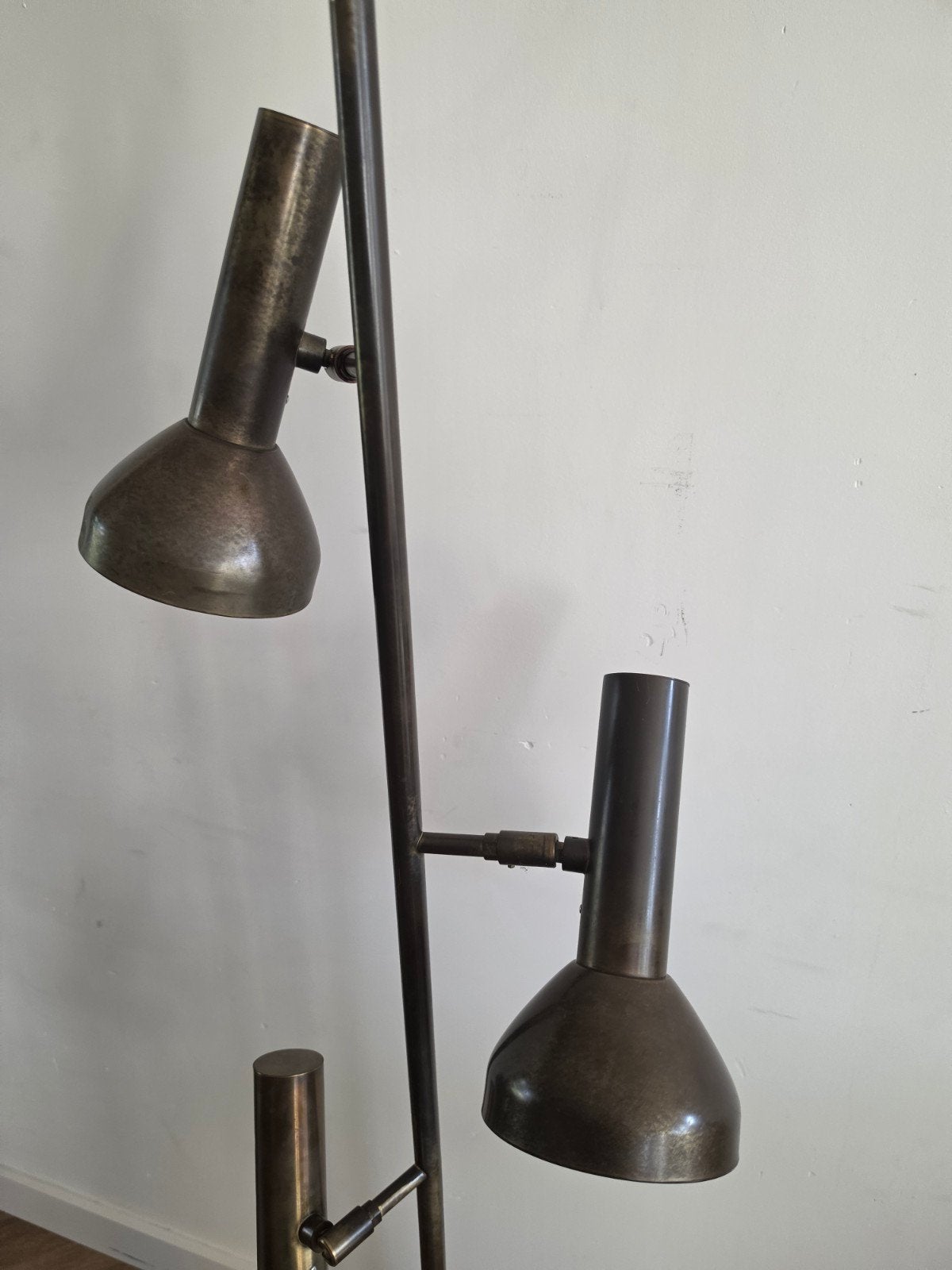 Foto 4 van vloerlamp staande lamp vintage messing space age