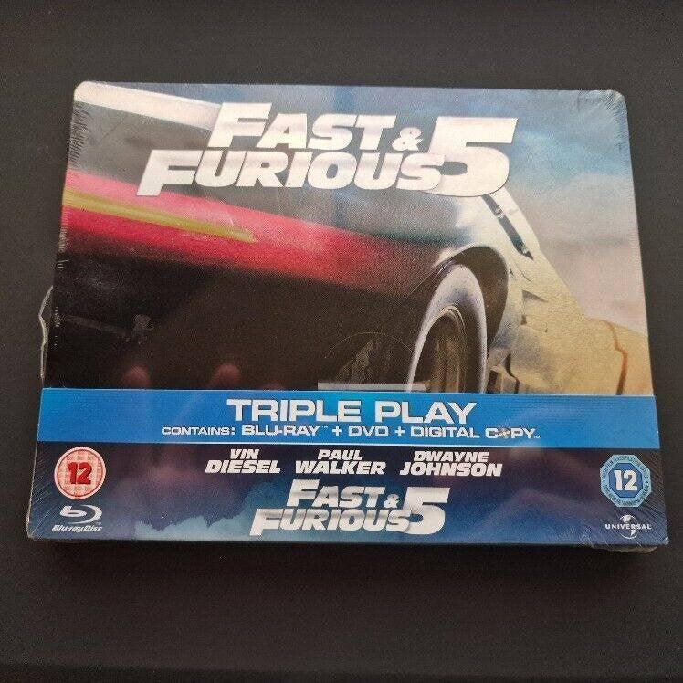 Fast & Furious 5 - Limited Edition Steelbook (Blu-ray +DVD], Cd's en Dvd's, Klantensertvice@mediamarkt.nl, Mediamarkt, Ophalen of Verzenden
