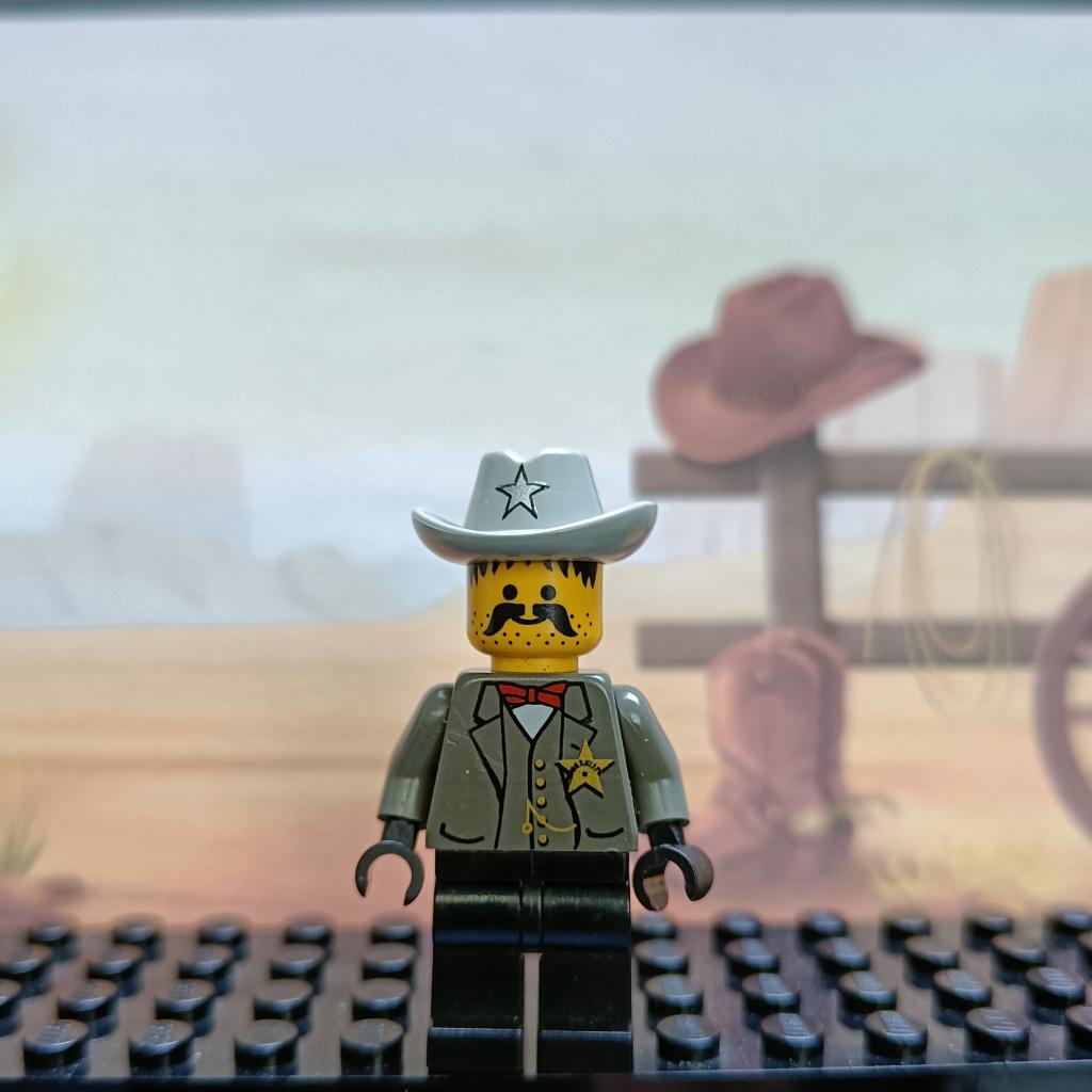 Lego Sheriff (Wild Wyatt West  Duke), Gebruikt, Overige thema's, Lego, Ophalen of Verzenden