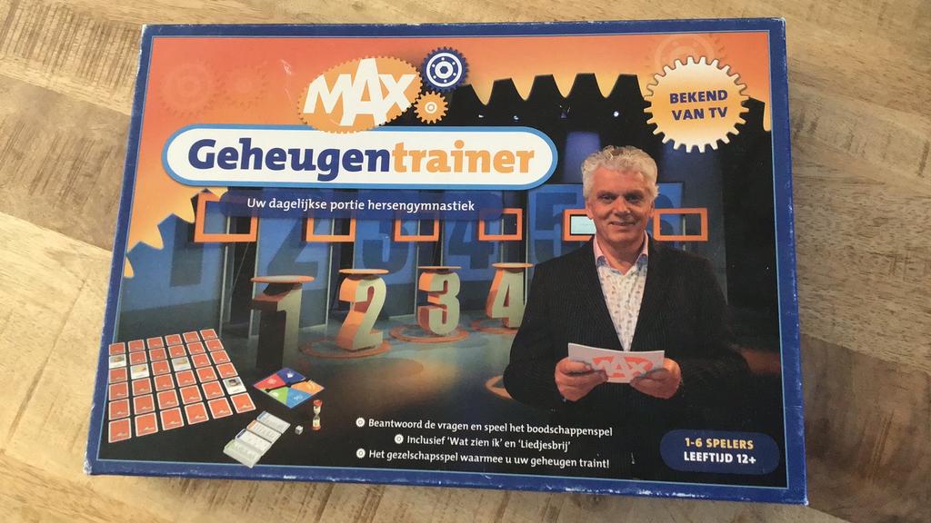 Max geheugentrainer spel, Ophalen of Verzenden, Zo goed als nieuw
