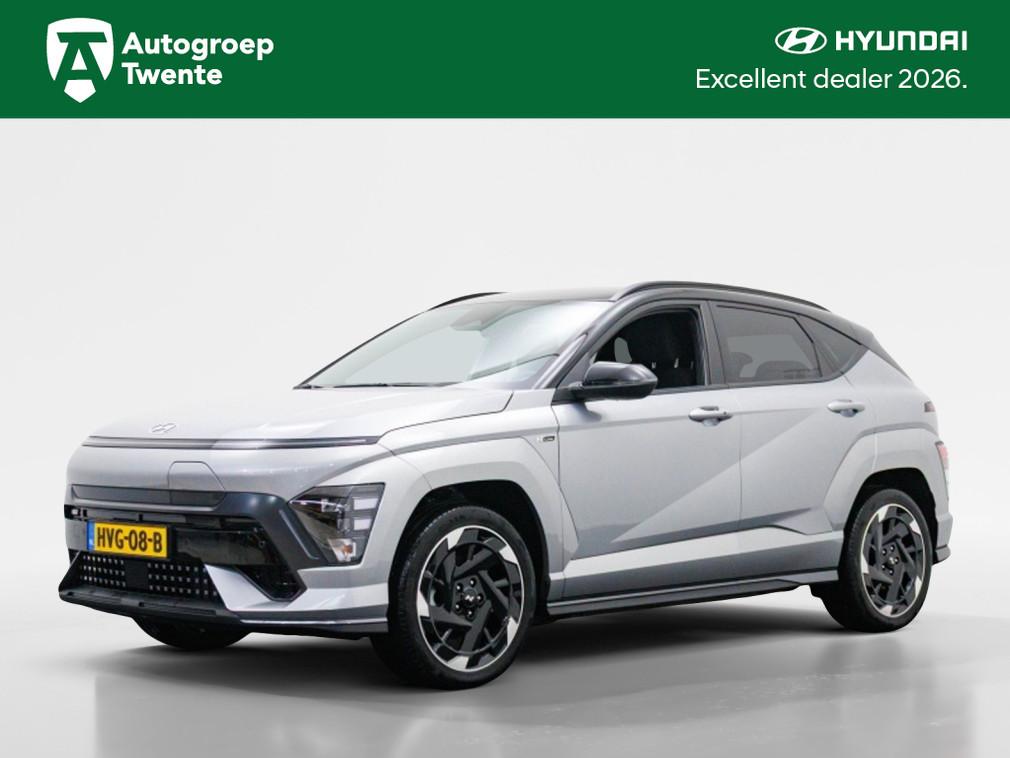 Hyundai KONA Electric N Line Edition 65.4 kWh | DEMO-Korting, 12 maanden, Gebruikt, 37 min, 300 kg