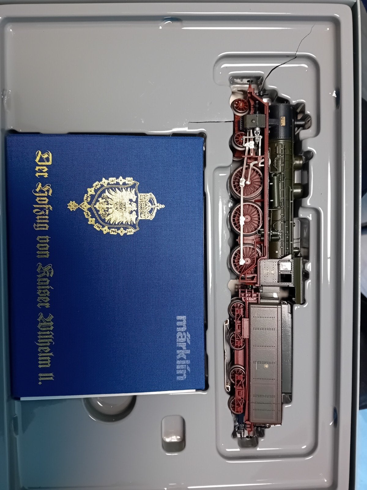 Marklin hofzug kaiser Wilhelm II digitaal, Wisselstroom, Gebruikt, Wagon, Ophalen of Verzenden