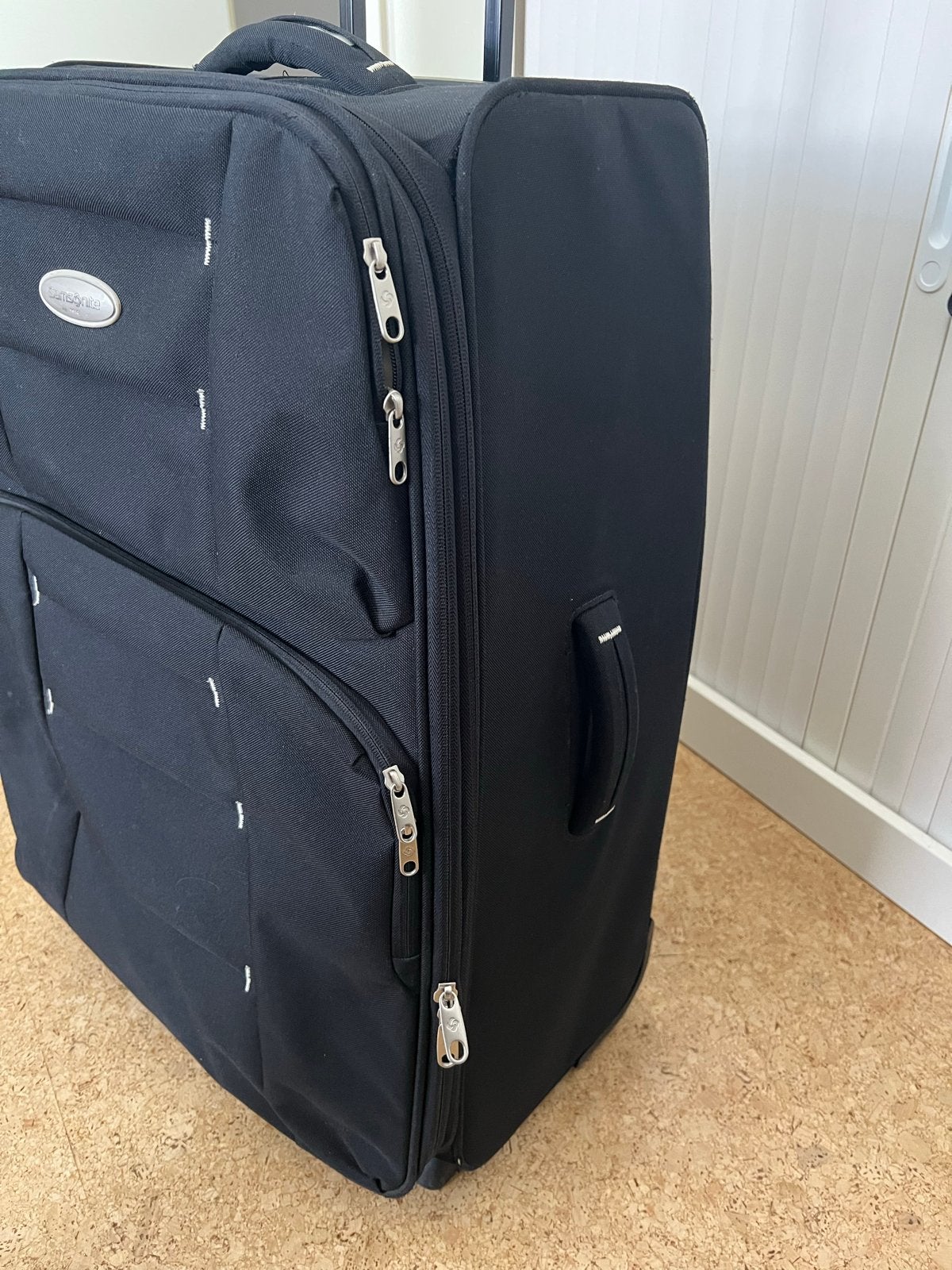 Samsonite reiskoffer met wieltjes en uitschuifbare handgreep, Ophalen, 40 tot 60 cm, 30 cm of meer, Gebruikt
