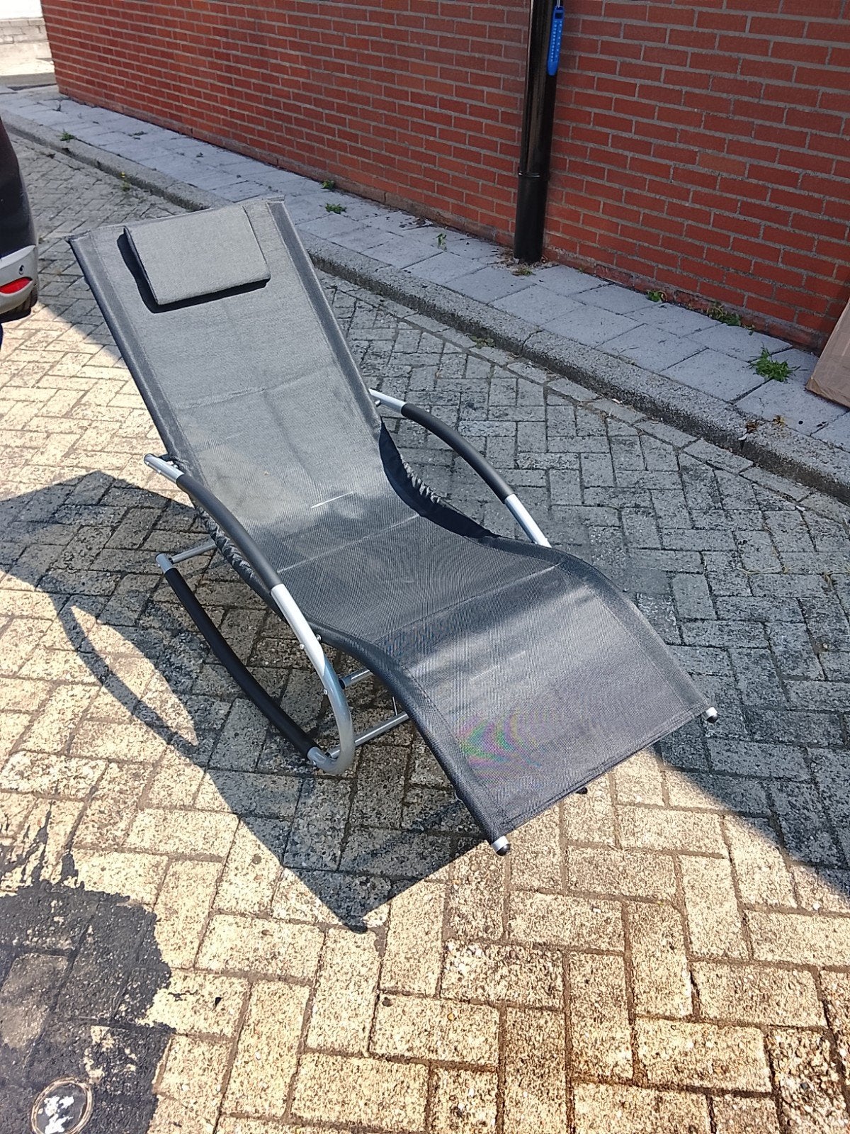Tillvex Zonnestoel Ligstoel - Nieuw, Tuin en Terras, Ophalen of Verzenden, Tillvex, ., .