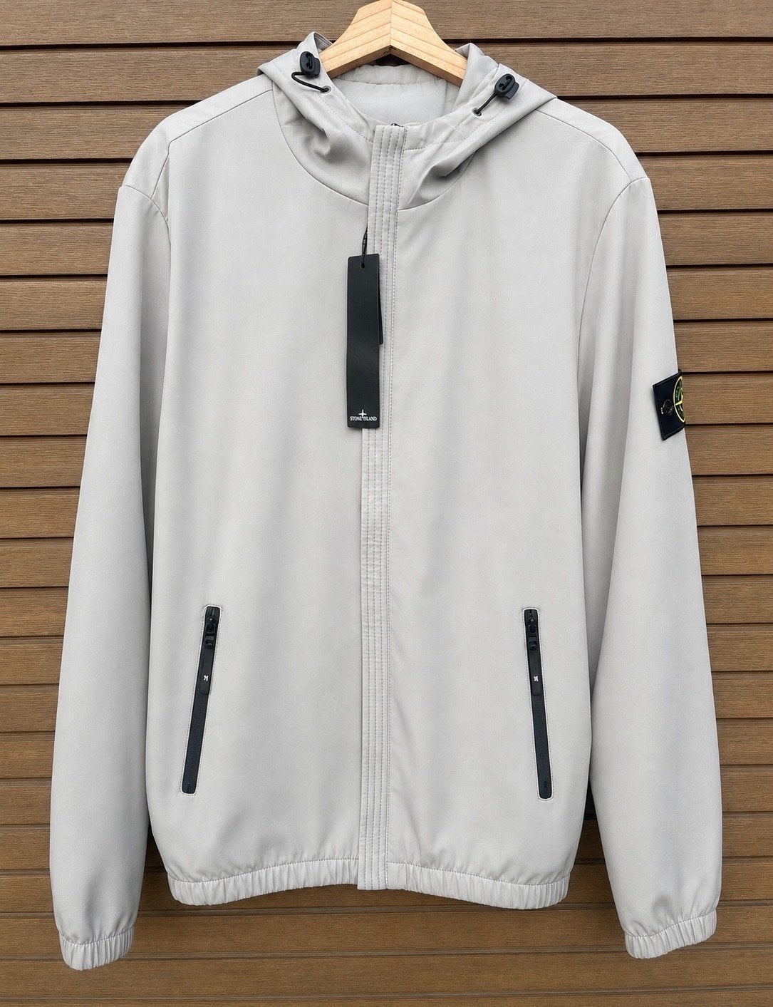 Stone Island Zomerjas - Valt als XL, Ophalen of Verzenden, Nieuw, Maat 56/58 (XL), Grijs