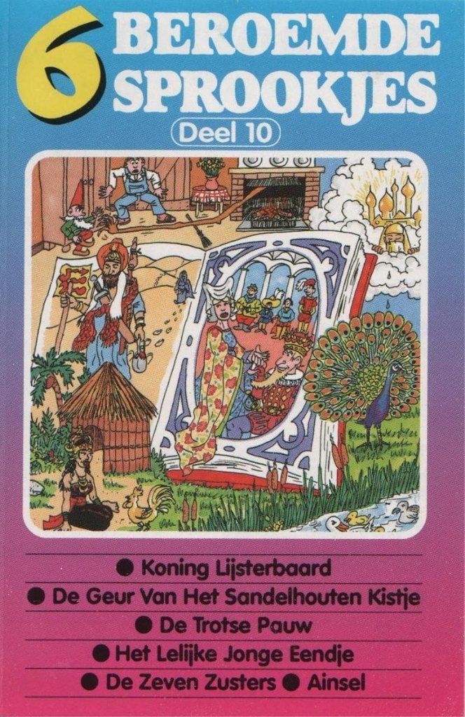 6 Beroemde sprookjes Deel 10, Cd's en Dvd's, Gebruikt, Kinderen en Jeugd, 1 bandje, Ophalen of Verzenden
